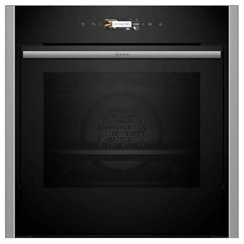 Image of N70 Slide and Hide B54CR31N0B Built In Electric Single Oven, Silver