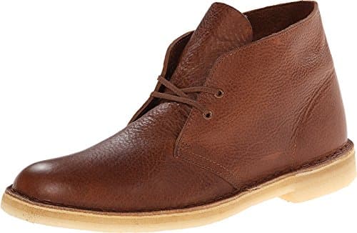 Image of Clarks Men's Bushacre 3 Chukka Boot, Tan Tumbled Leather, 7