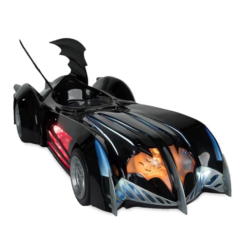Image of McFarlane DC Multiverse Batmobile (Batman & Robin) 24.5in Long Vehicle with Lights and Sound Toys