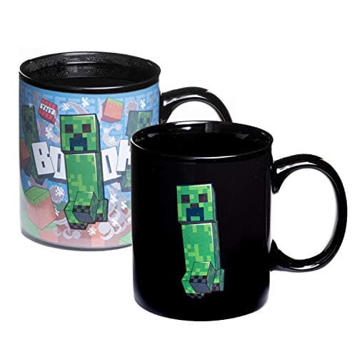 Image of Paladone Minecraft Creeper Heat Change Mug, Multicolor, PP7975MCF
