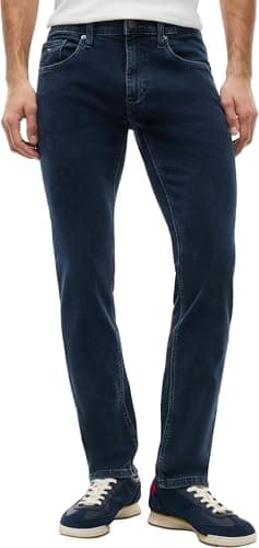 Image of Tommy Jeans Men’s Scanton Slim Fit Jeans, Blue (Denim Blue Black), 30W/34L