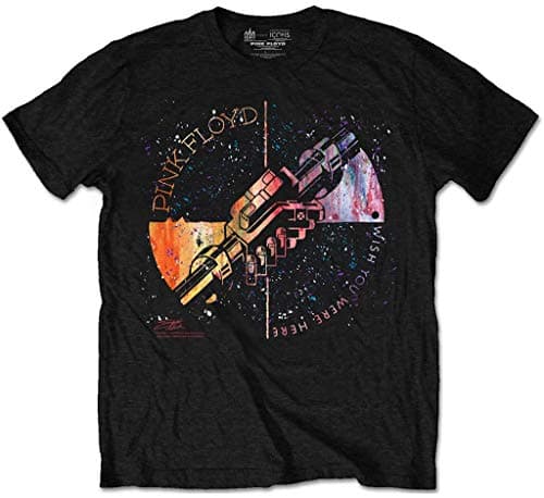 Image of Pink Floyd 'Wish You were Here Machine Greeting' T-Shirt (Large) Black