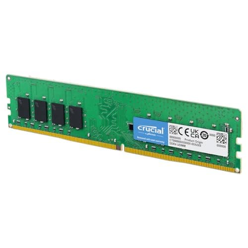 Image of Crucial DDR4 RAM 8GB 3200MHz CL22, Desktop Computer Memory (or 2933MHz, 2666MHz) - CT8G4DFRA32A