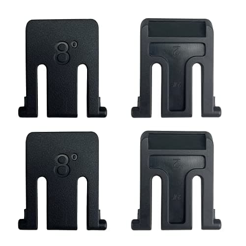 Image of 4 x Keyboard Stand for Logitech K200 K260 K270 K275 Keyboard Black