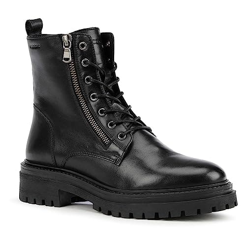 Image of Geox Women's D Iridea F Ankle Boots, Black, 6 UK