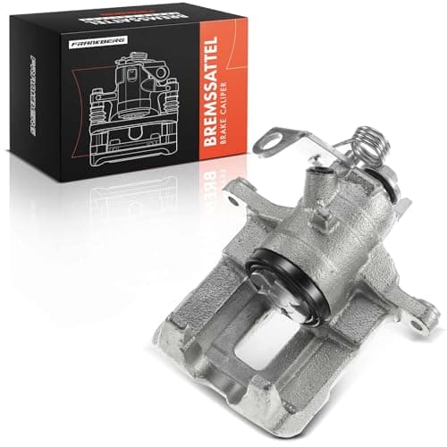 Image of Frankberg Brake Caliper Disc Brake Rear Left Compatible with Talento 296 Vivaro X82 J7 F7 Vivaro A E7 X83 Vivaro B X82 Trafic II JL FL EL Trafic III Replace# 4414623