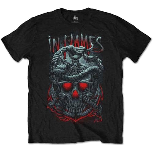 Image of in Flames Through Oblivion Official Tee T-Shirt Mens Unisex (Medium) Black