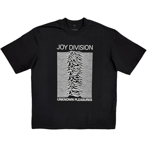 Image of Joy Division Unisex Amazon Music ‘Side B’ T-Shirt, Black, L UK