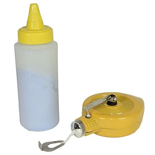 Image of AB Tools 30m Builders Chalk brick Line Reel Line Rope String With Blue Visible Chalk