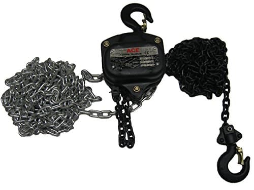 Image of Heavy Duty Chain Block & Tackle 1 Ton 6 Metre (1000KG 1T 6M Lifting Hoist)