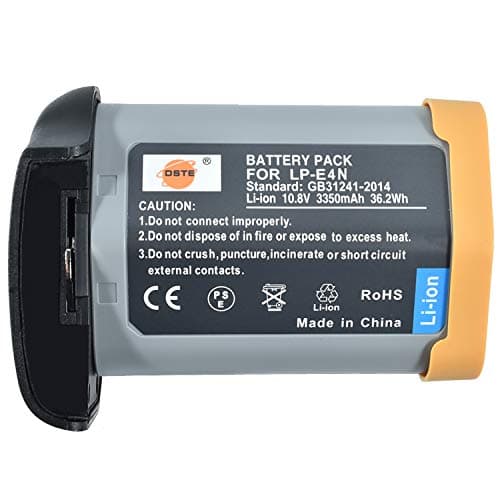 Image of DSTE® LP-E4N LI-ION Compatible Battery for LP-E19 Canon EOS-1D X Mark II, EOS-1D X, EOS-1D Mark IV,EOS-1Ds Mark III,EOS-1D Mark III Camera