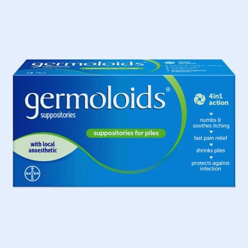 Image of Germoloids Suppositories x 12