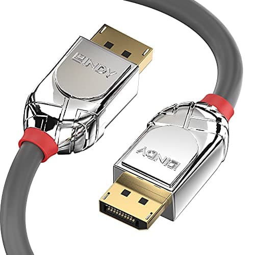Image of Lindy 1m DisplayPort 1.4 Cable, Cromo Line