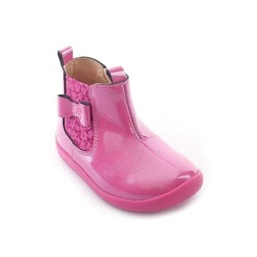 Image of Start-rite Wonderland Chelsea Pink Kids Toddler Girls Boots 0789-16F