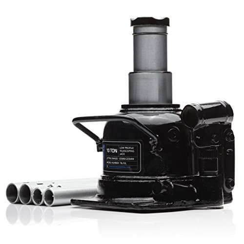 Image of SGS 10 Tonne Low Profile Telescopic Bottle Jack | 100mm Stroke