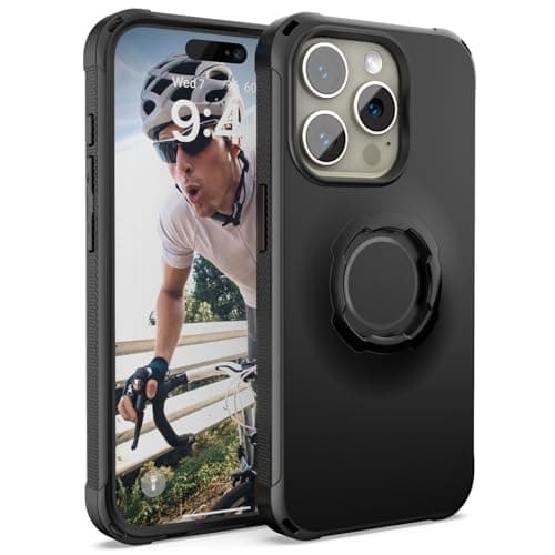 Image of TUSITA Lock Case for iPhone 15 Pro Black