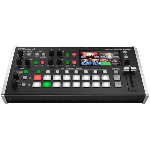 Image of Roland V-8HD | HD Video Switcher for Live Events, Streaming & Corporate Presentations | Mix 8 HDMI Sources | 5-Layer Effects & Keying Engine | Built-In Multi-Viewer Display | Professional Toolset