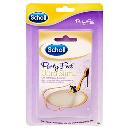 Image of Scholl – 1 Pair of Clear Gel Shoe Pads, Helps Prevent Pain in the Soles of the Feet