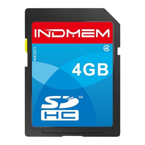 Image of SD Card 4GB SDHC Class 4 Flash Memory Card 4 GB Camera Cards