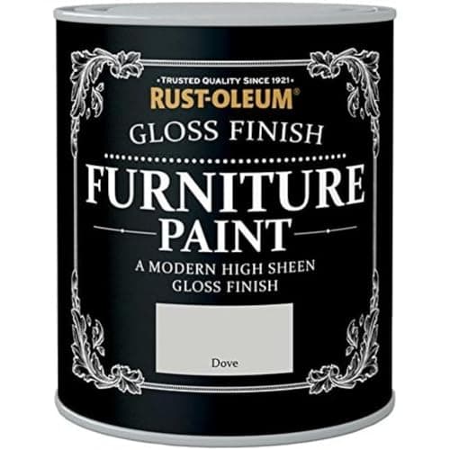Image of Rust-Oleum Gloss Furniture Paint Dove 125ml