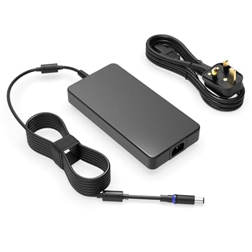 Image of Superer 240W 180W AC Charger Fit for Dell Alienware X15 R1 R2, M15 R6 R7 AMD, X16 R1 P111F P109F P120F Laptop Power Supply Adapter Cord