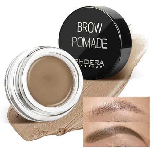Image of Eyebrow Gel,Eyebrow Brow Pomade Professional Makeup Tinted Eyebrow,24 Hours Long Lasting,Lightweight,Waterproof,Smudge-Proof,Transfer-Proof,Sweat Resistant Brow Cream(1#Blonde)
