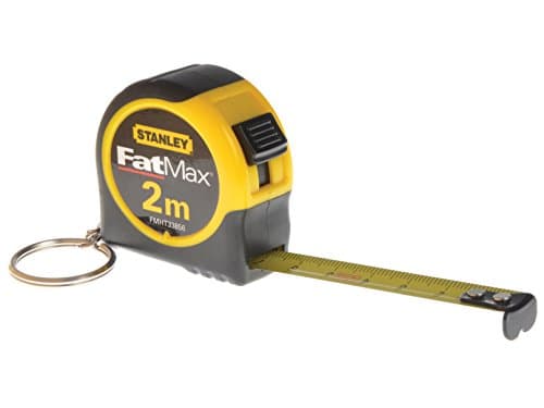 Image of STANLEY FATMAX 2M (13mm wide) Keychain Tape Measure