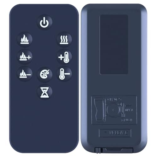 Image of Replacement Remote Control For DIMPLEX Toluca TLC20 Electric fires 9 button