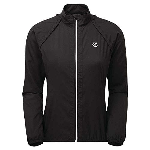 Image of Dare 2b Womens Rebound Windshell Jacket, Black, 8 EU