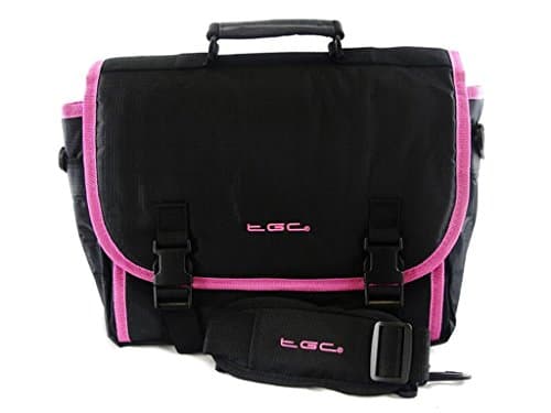 Image of TGC ® Messenger Style Carry Case Bag Compatible with Garmin DriveSmart 65 MT-D Sat Nav GPS System