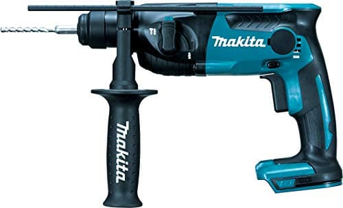 Image of Makita DHR165ZJ 18V Li-Ion LXT Rotary Hammer Drill, 16mm, Blue, Supplied in Makpac Case - Batteries and Charger Not Included