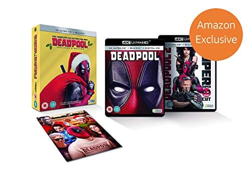 Image of Deadpool 1&2 4K Ultra-HD Christmas Edition [2018] [Region Free] [Blu-ray] [Amazon Exclusive]