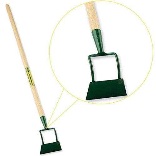 Image of GroundMaster Draw Hoe - 54" Ash Handle Versatile Strong Steel Garden Tool
