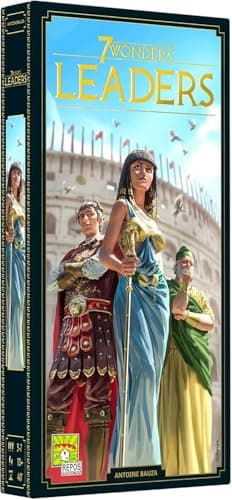 Image of Repos Production | 7 Wonders 2nd Edition: Leaders Expansion | Family Board Game | Ages 10+ | 3-7 Players | 40 Minutes Playing Time