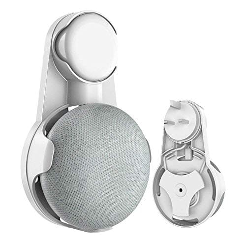 Image of Cozycase Wall Mount for Google Home Mini, Nest Mini, Holder stand Google Home Mini (White)