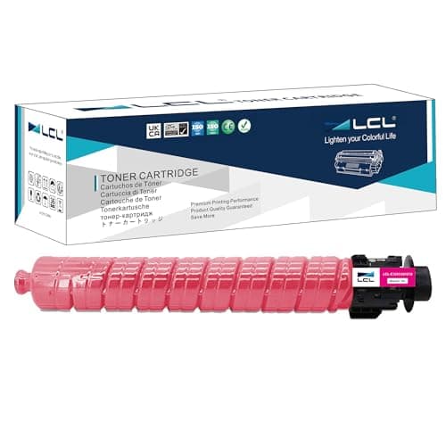 Image of LCL Compatible Toner Cartridge 841819 Aficio MP C3003 C3003SP MP C3503 C3503SP MP C3004 C3004SP MP C3504 C3504SP (1PK Magenta) Replacement for Ricoh Aficio MP C3003SP MP C3503SP MP C3004SP MP C3504SP
