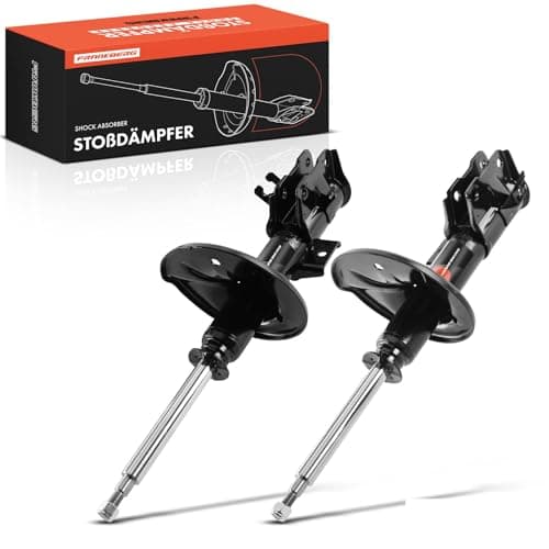 Image of Frankberg 2x Shock Absorber Strut Front Left Right 479mm Gas pressure Compatible with Carisma DA V40 Estate 645 S40 I 644 Carisma Saloon DA Replace# 30806456
