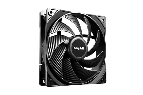 Image of be quiet! Pure Wings 3 120mm PWM high-speed fan, speed-regulating closed loop motor, high top-end speed, low minimum rpm, optimized frame, newly designed blades, extraordinary air pressure