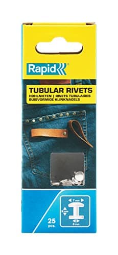 Image of Rapid Tubular Rivets Multi-Purpose, 7 x 3 x 9 mm, 5000414 - 25 Pieces