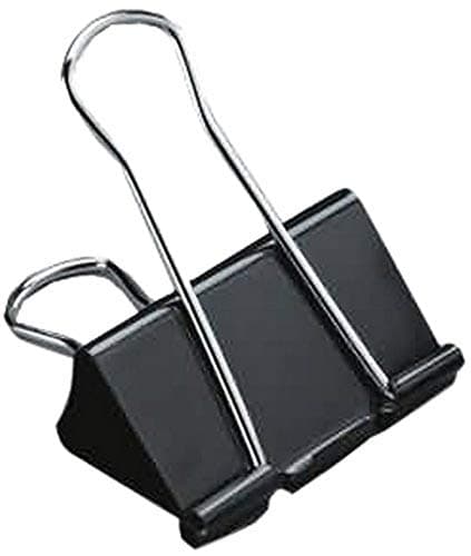 Image of 5 Star Office Foldback Clips 19mm Black [Pack 12]