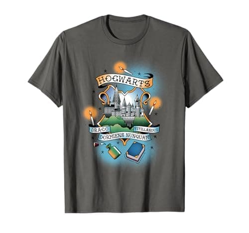 Image of Harry Potter Hogwarts Draco Dormiens Nunquam Titillandus T-Shirt