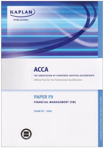 Image of F9 Financial Management FM: Exam Kit