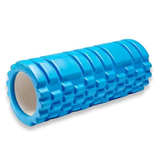 Image of Foam Roller for Deep Tissue Muscle Massage | Fitness Gym Physio | Massage Roller for Legs, Back and Arms | Trigger Point Muscles Therapy | Lightweight | 33x14cm (Blue)