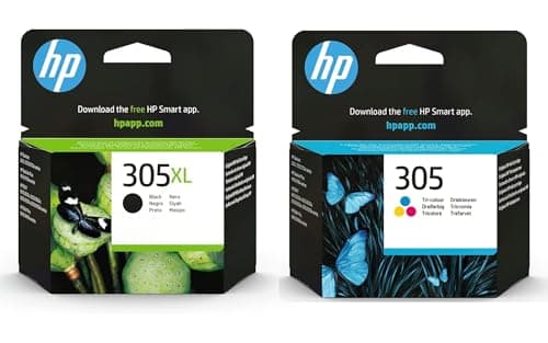 Image of HP 305XL Black & 305 Colour Ink Cartridge Combo Pack - Recycling Pack Included