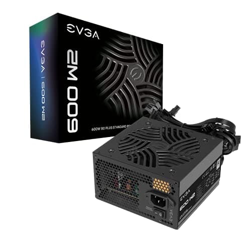 Image of Evga 600 W2 80+ White Power Supply 100-W2-0600-K3 (Uk)