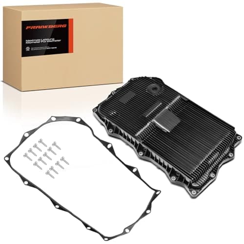 Image of Frankberg Oil Sump Pan GearboxOil Sump Pan Automatic Transmission 8 Gears Compatible with Ram 1500 DJ DS 3.7L-5.6L 2008-Today Grand Cherokee IV WK WK2 3.0L-6.4L 2010-Today Petrol Replace# 68225344AA