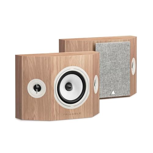 Image of Triangle - BOREA BRS1 Home Cinema Surround Speaker - Dipole/Bipol - 2-Way - Load Capacity 90W - 380 x 275 x 150 mm (Light Oak)