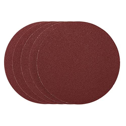 Image of Draper 63531 Sanding Discs, 305mm, 40 Grit, PSA (Pack of 5), Red, One Size