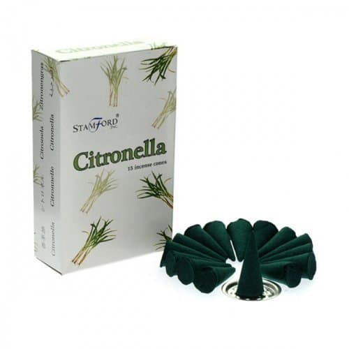 Image of Stamford 12 Pack incense cones Citronella (6)