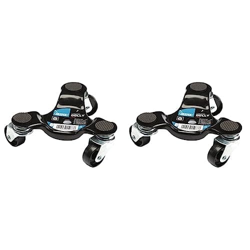 Image of Draper 15078 3 Wheel Dolly 60 kg Capacity,Black (Pack of 2)